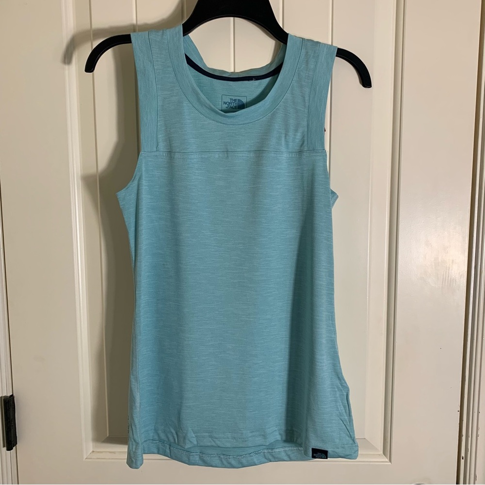 The North Face Women's Light Teal Blue Tank Top Size Small